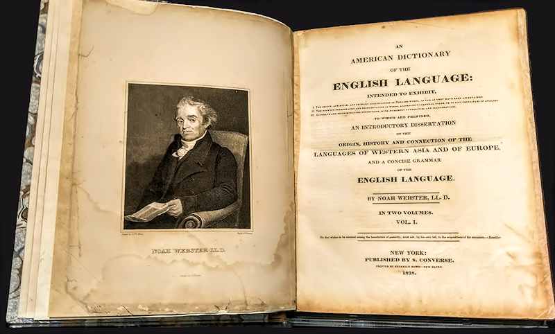 Websters Dictionary 1828 - Noah Webster